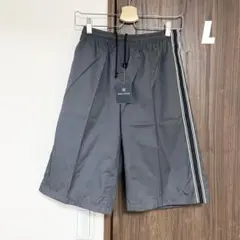 未使用タグ付 コナミスポーツライフ ハーフパンツ レディース L グレー 5