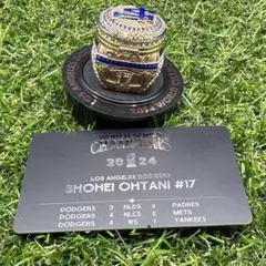 非売品 ドジャース 大谷翔平 2024 MLB チャンピオンリング #17