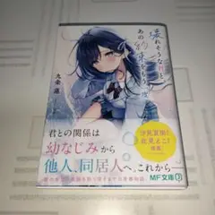 ラノベ　壊れそうな君と、あの約束をもう一度　MF文庫　メディアファクトリー