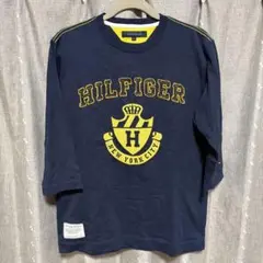 y082831 トミーヒルフィガー　Tシャツ　七分袖　NEWYORK　M