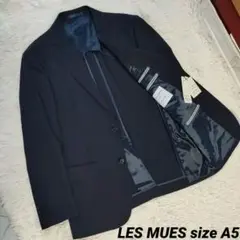 新品 LES MUES size A5 スーツ ジャケット ネイビー ストライプ