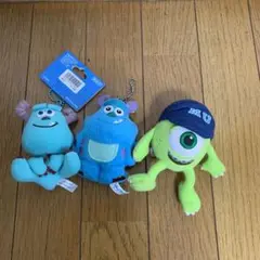 TDRモンスターズインク　ぬいぐるみバッジセット