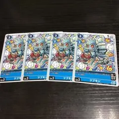 ツブモン　プロモ　4枚