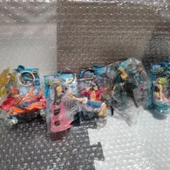 スーパーエフェクトフィギュアキーホルダー　新世界•魚人島編　フルコンプ