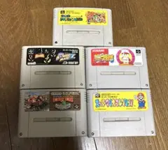 スーパーファミコンソフト5本セット