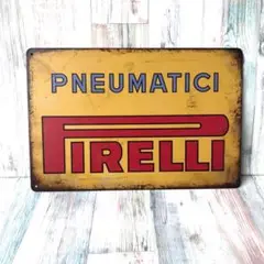 ブリキ看板☆ PIRELLI ピレリ 335