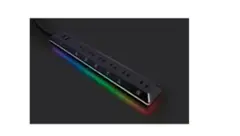 TOPLAND ゲーミングタップ(6個口・2m) ブラック UMA10-BK