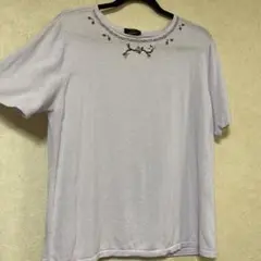 エンスウィート レナウン ensuite パープル半袖シャツ サイズ6