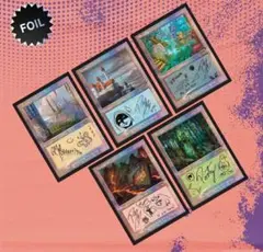 MTG POST MALONE: THE LANDS FOIL 未開封新品　英語