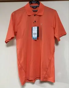 【新品未使用】ミズノ MIZUNO GOLF ゴルフウェア Lサイズ オレンジ