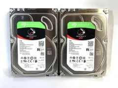 シーゲイト 4.0TB IRON WOLF NAS ST4000VN008 2台