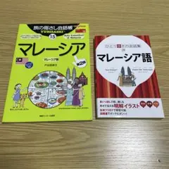 旅の指さし会話帳 15 マレーシア ひとり歩きの会話集 マレーシア 2冊セット