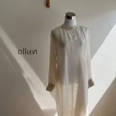 Ollun waist tuck sheer one piece K167