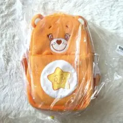 ケアベア　オレンジ　ボディバッグ