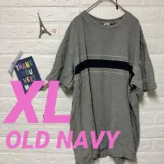 OLD NAVY グレー Tシャツ　【XL】