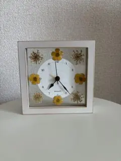 アフタヌーンティー＊置き時計＊白