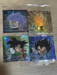 ドラゴンボール ウエハースシール 4枚