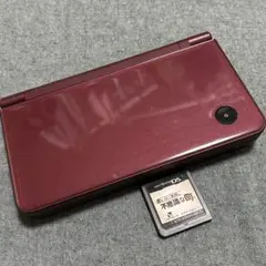 ニンテンドーDSi LLワインレッド 本体ゲームカード付き