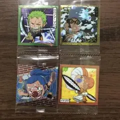 ワンピース 大海賊シールウエハース LOG.11 4枚