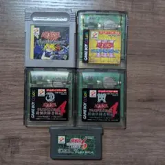 遊戯王デュエルモンスターズ ゲームボーイソフト5本セット