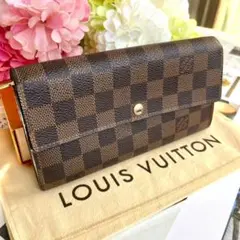 美品✨ルイヴィトン ダミエ ポルトフォイユサラ 長財布✨
