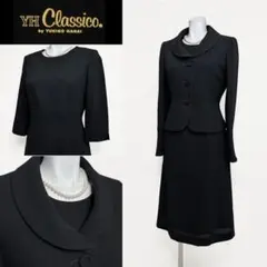 ◎当日発送可能！クラシコ　ユキコハナイ　高級喪服礼服　細千鳥チェック