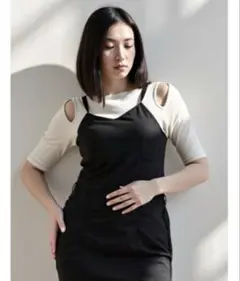 新品fifthカットリブカットアウトプルオーバー