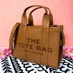 MARC JACOBS マーク ジェイコブス トート バッグ ブラウン 茶色