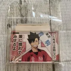 ハイキュー!! 黒尾鉄朗 アクリルブロック