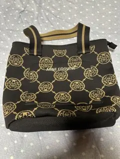 アンコキーヌ ロゴプリント トートバッグ モノグラム
