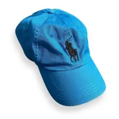 POLO RALPH LAUREN 刺繍ロゴ ビッグポニー キャップ スナップ
