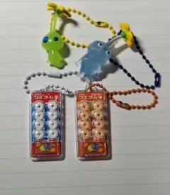 ピクミン フエラムネ ストラップ セット ミニチュア 可愛い