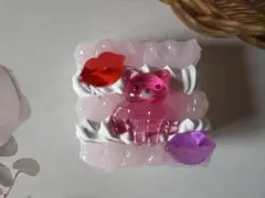 ムキムキくまさんのホイップスクエアケース
