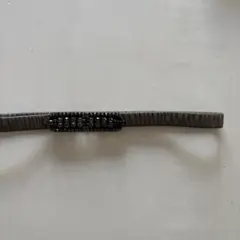 ビジュー付き革ベルト