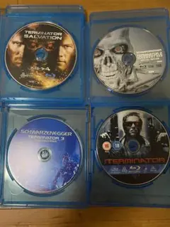 中古・ターミネーターシリーズBlu-ray×4枚