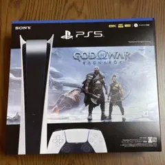 【新品未開封】プレステ5本体 デジタルEdition ゴッド オブ ウォー同梱版
