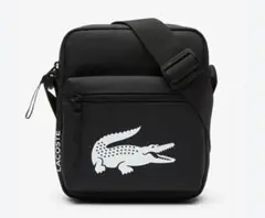 未使用　ラコステLACOSTE ブラック ショルダーバッグ