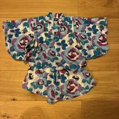 ANNA SUI 花柄甚平 80