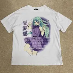 海外古着　ジャパニーズアニメT ナニコレ　エロ　アイドル