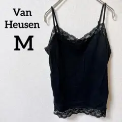 Van Heusen 【M】ブラック キャミソール レース おしゃれ インナー