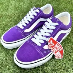 【新品】VANS OLD SKOOL オールドスクールパープル 23cm