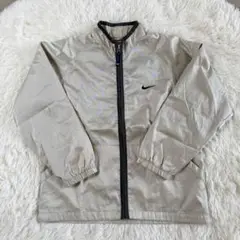 NIKE ナイキ ナイロンジャケット シルバー Lサイズ