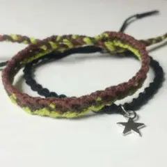 ☆ミサンガ☆ 2本セット 星