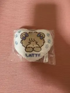 LATTEキャラクター付きハート型ぬいぐるみセット