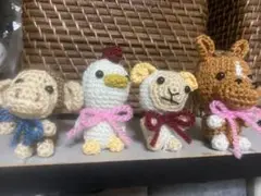 あみぐるみ　セット　干支　【ハンドメイド】