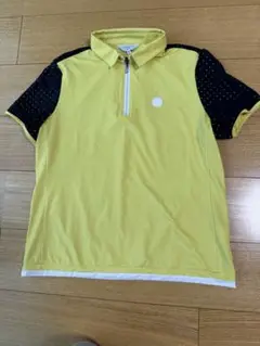 【最終値下】LANVIN SPORT 半袖シャツ 42 イエロー/ブラック