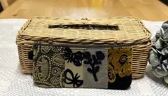 ハンドメイド ミナペルホネン パッチのペンケース