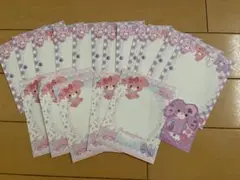 ボンボンリボン　メモ帳バラ売り18枚