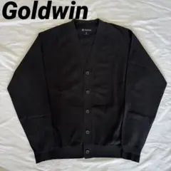 Goldwin ライト ウール カーディガン ブラック