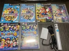 マリオパーティ4 5 6 専用マイク付き　wiiでも遊べます ゲームキューブ
